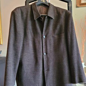 Men's Jhane Barnes Jacket. Brown. Size 44R